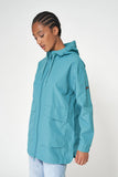 BATELA. CHAQUETA LIGERA 100% IMPERMEABLE. C-3158 ( COLOR TURQUESA TX)) - MI CALLE DE PUERTO VALLARTA