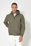 BATELA. CAZADORA TIPO BOMBER DE ALGODÓN 100% IMPERMEABLE. VERDE OTOÑO - MI CALLE DE PUERTO VALLARTA