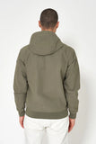 BATELA. CAZADORA TIPO BOMBER DE ALGODÓN 100% IMPERMEABLE. VERDE OTOÑO - MI CALLE DE PUERTO VALLARTA