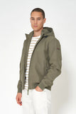 BATELA. CAZADORA TIPO BOMBER DE ALGODÓN 100% IMPERMEABLE. VERDE OTOÑO - MI CALLE DE PUERTO VALLARTA