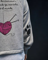 ANABEL LEE. SUDADERA GATO - MI CALLE DE PUERTO VALLARTA