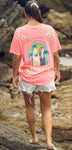 ANABEL LEE. CAMISETA SURF - MI CALLE DE PUERTO VALLARTA