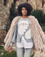 ANABEL LEE. SUDADERA GATO - MI CALLE DE PUERTO VALLARTA
