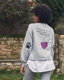 ANABEL LEE. SUDADERA GATO - MI CALLE DE PUERTO VALLARTA