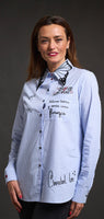 ANABEL LEE. CAMISA " FLORECER " - MI CALLE DE PUERTO VALLARTA