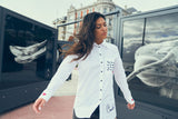 ANABEL LEE. CAMISA " MI MUNDO " - MI CALLE DE PUERTO VALLARTA
