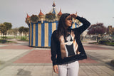 ANABEL LEE. SUDADERA " LA VIDA ES BELLA " - MI CALLE DE PUERTO VALLARTA